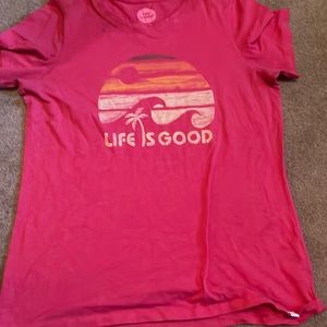 Life is good t shirt